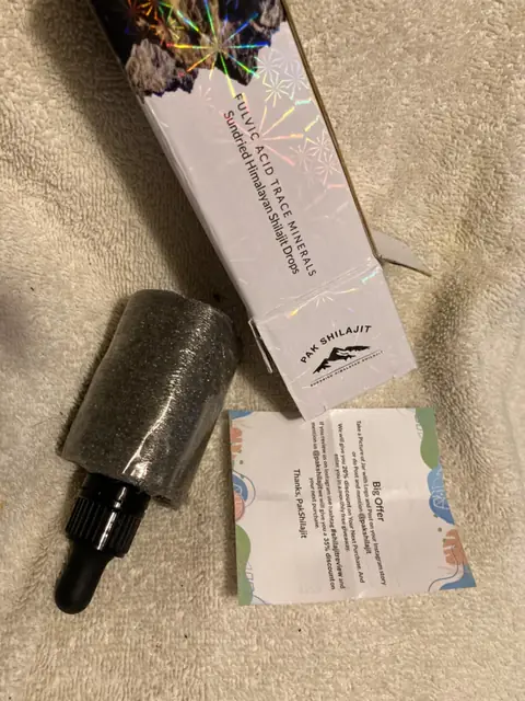 Customer photo 44 — a real Pak Shilajit order