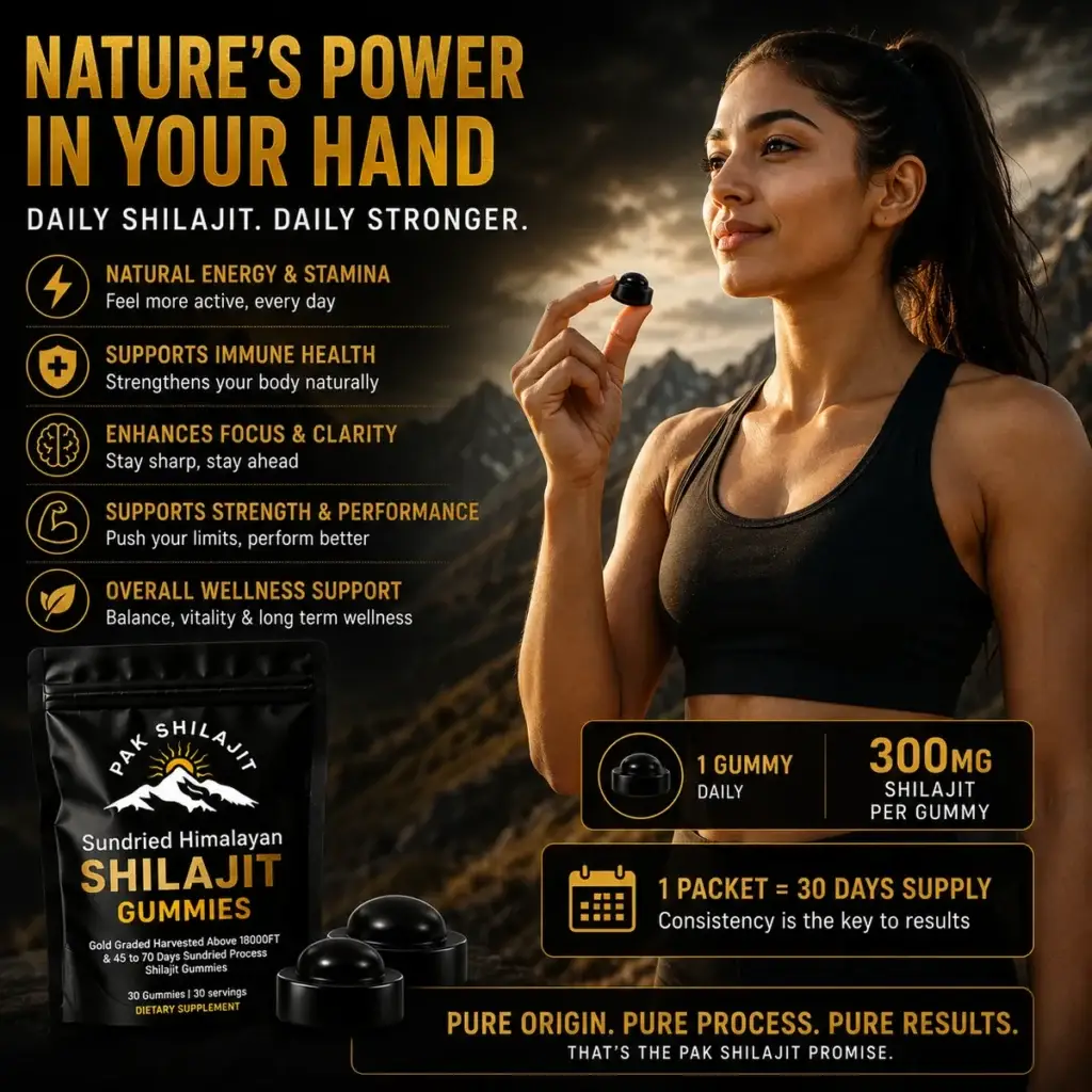 The Himalayan origin of the resin inside Pak Shilajit shilajit gummies