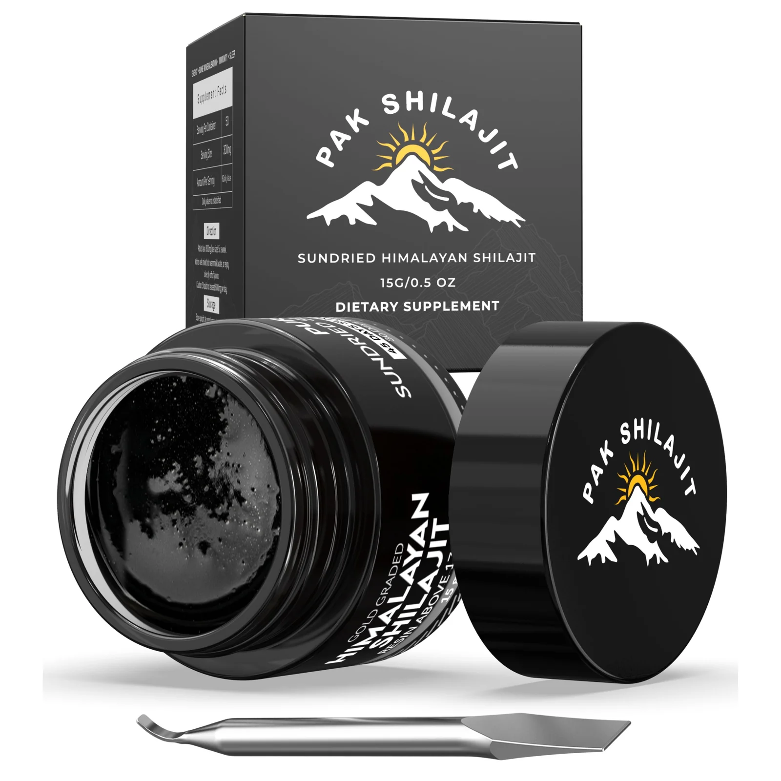 Himalayan Shilajit Resin — Gold Graded