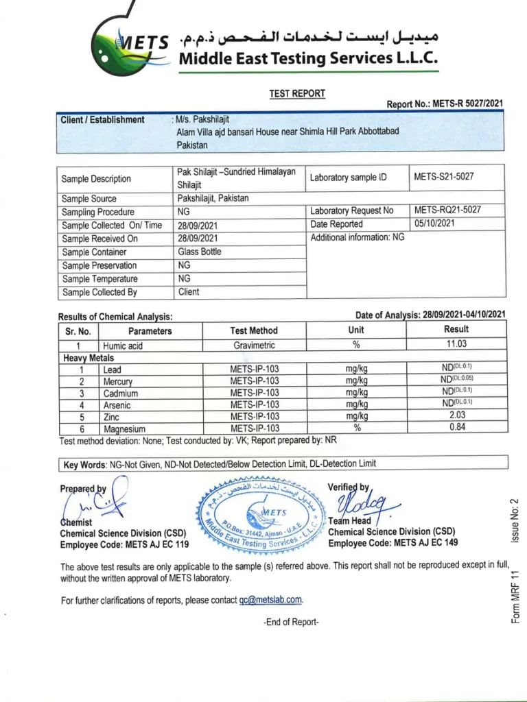 Oct 2021 · Middle East Testing Services, UAE